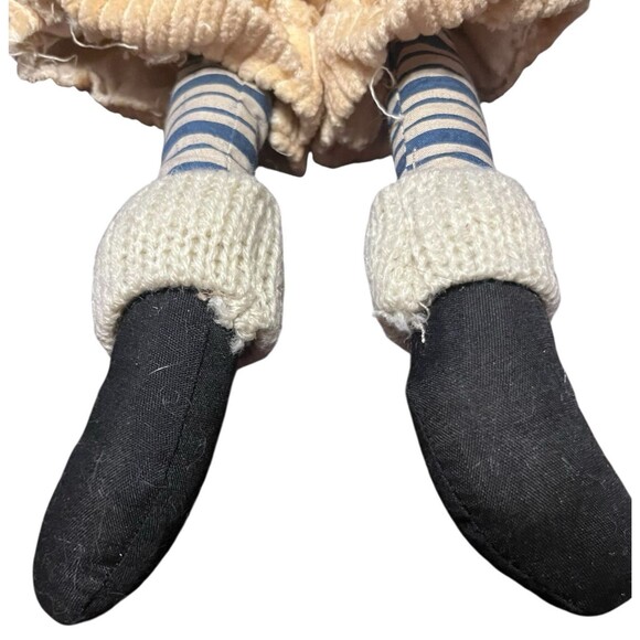 VTG 80s Creative Designs Raggedy Andy Weighted Rag Doll Fall Shelf Decor Gift - Picture 12 of 14